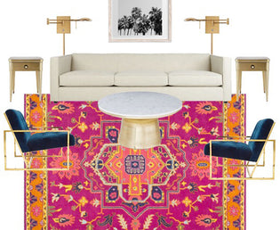  Apartment Therapy: One Rug, Two Looks