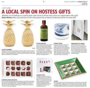 The Toronto Star: A Local Spin on Hostess Gifts