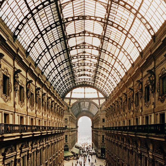Milano Galleria by Slim Aarons