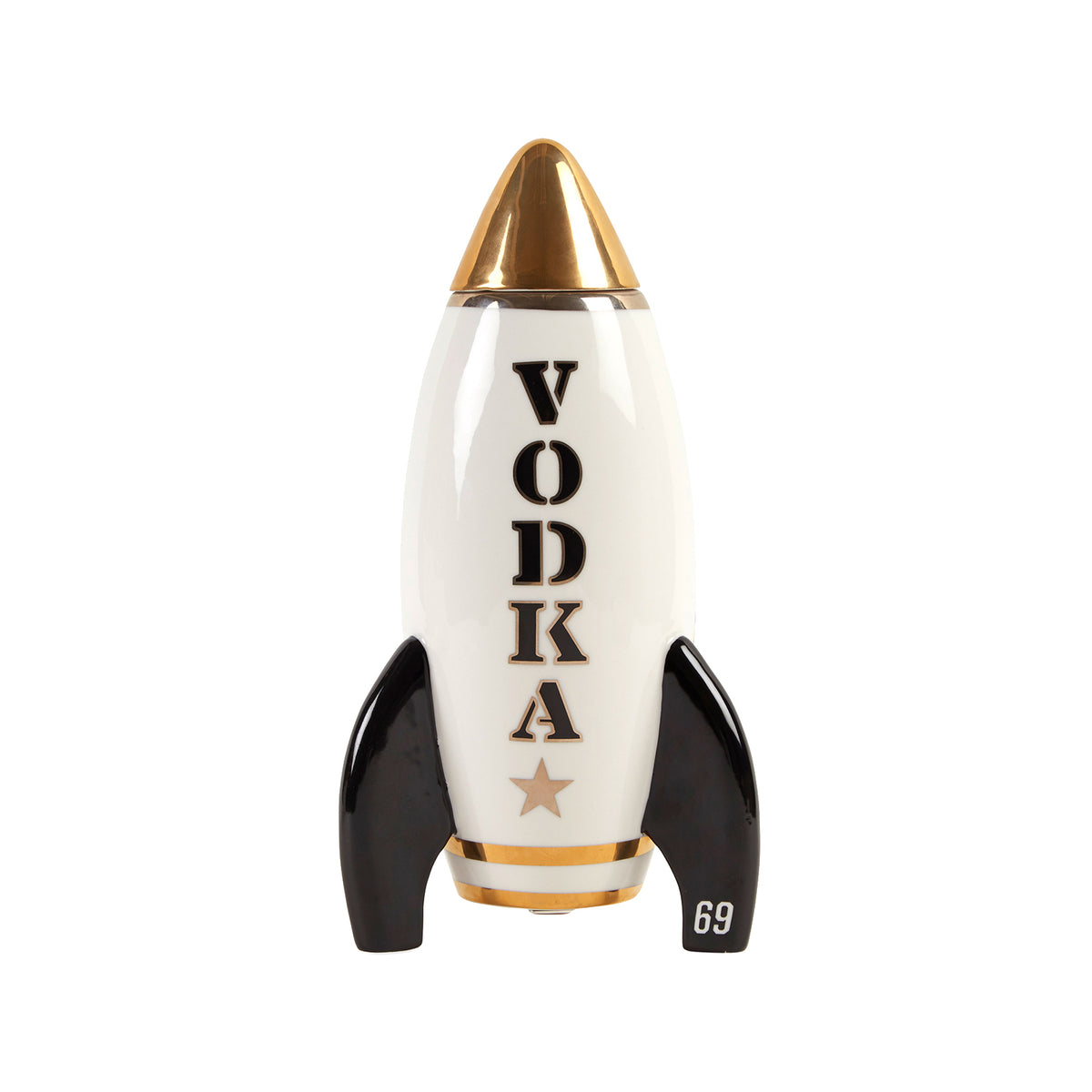Vodka Rocket Decanter – Black Rooster Decor