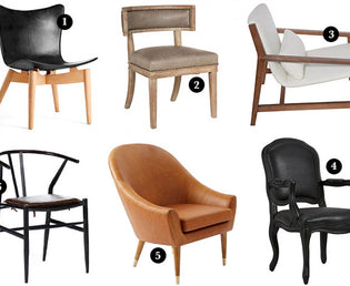  Rue Daily: Trends & Shopping - Leather Chairs