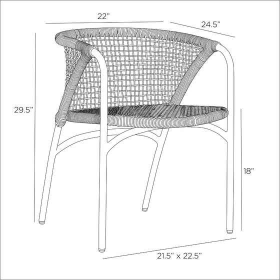 Parry Outdoor Dining Chair