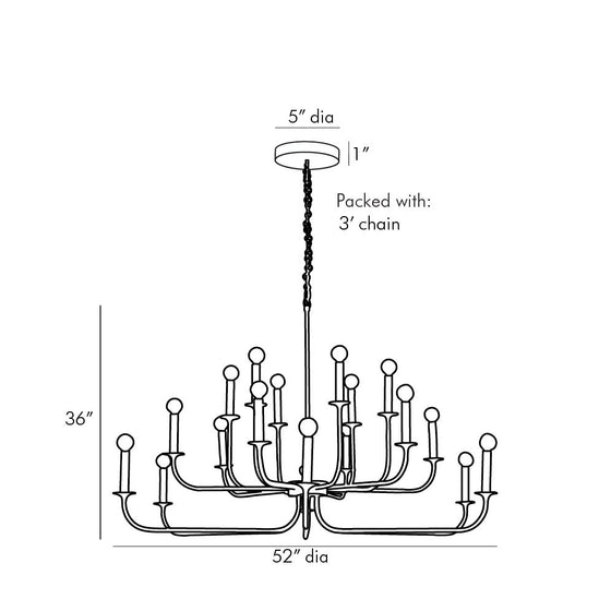 Breck Large Chandelier
