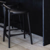 Akita Black Stool