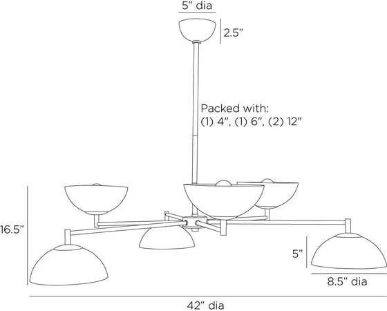 Paros Chandelier