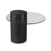 Black Disque Accent Table