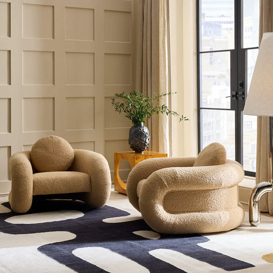 Pompidou Lounge Chair – Black Rooster Decor