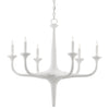 Gesso Chandelier