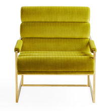  Pear Channeled Goldfinger Lounge Chair