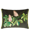 Olive Floral Reversible Pillow