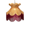 Thea Burgundy Chandelier