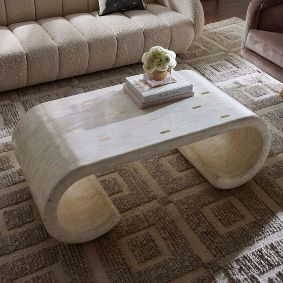 Casablanca Scroll Cocktail Table