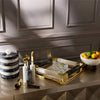 Mustique Black & White Ice Bucket