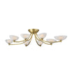 Waika Brass Flush Mount