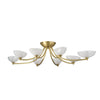 Waika Brass Flush Mount
