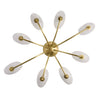 Waika Brass Flush Mount