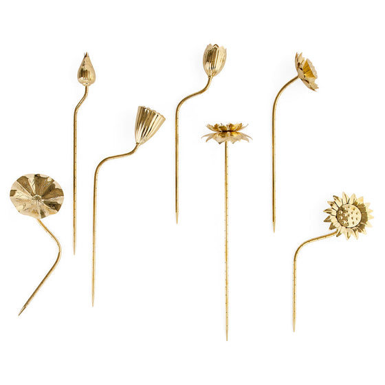 Brass Flower Bouquet