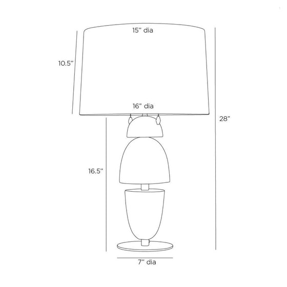 Hula Table Lamp