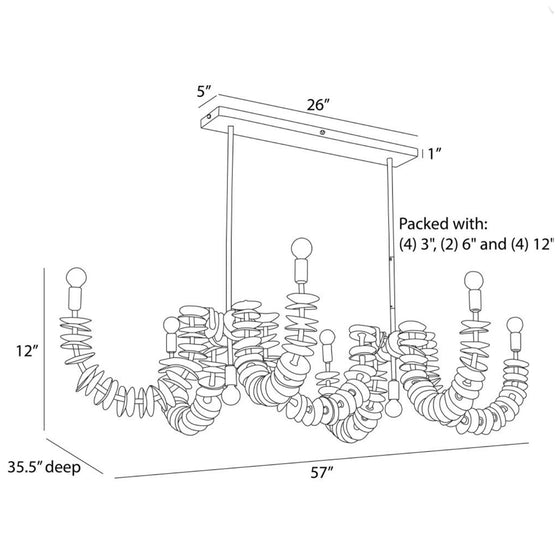 Lexi Linear Chandelier