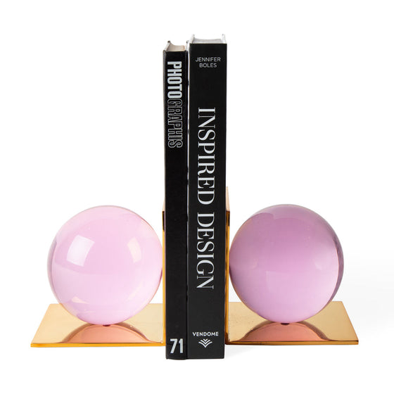 Globo Bookends