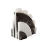 Mustique Black & White Bookend Set