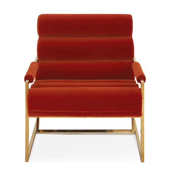 Channeled Goldfinger Lounge Chair