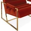 Channeled Goldfinger Lounge Chair