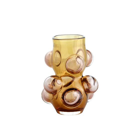 Amber Curve Vase