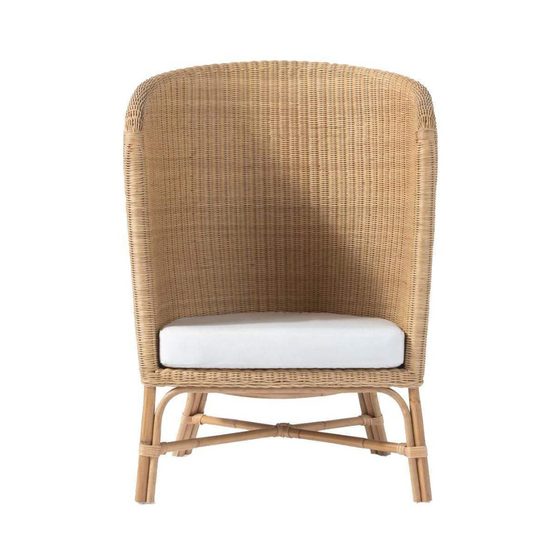 Palm Barrel Lounge Chair
