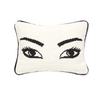 Eyes Needlepoint Pillow