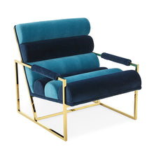  Rialto Channelled Goldfinger Lounge Chair