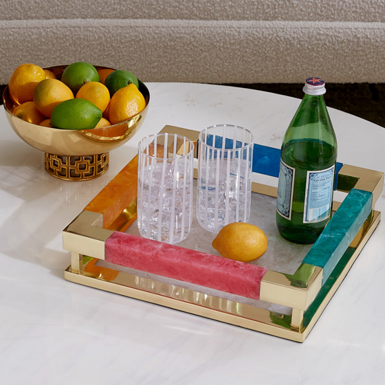 Mustique Square Tray